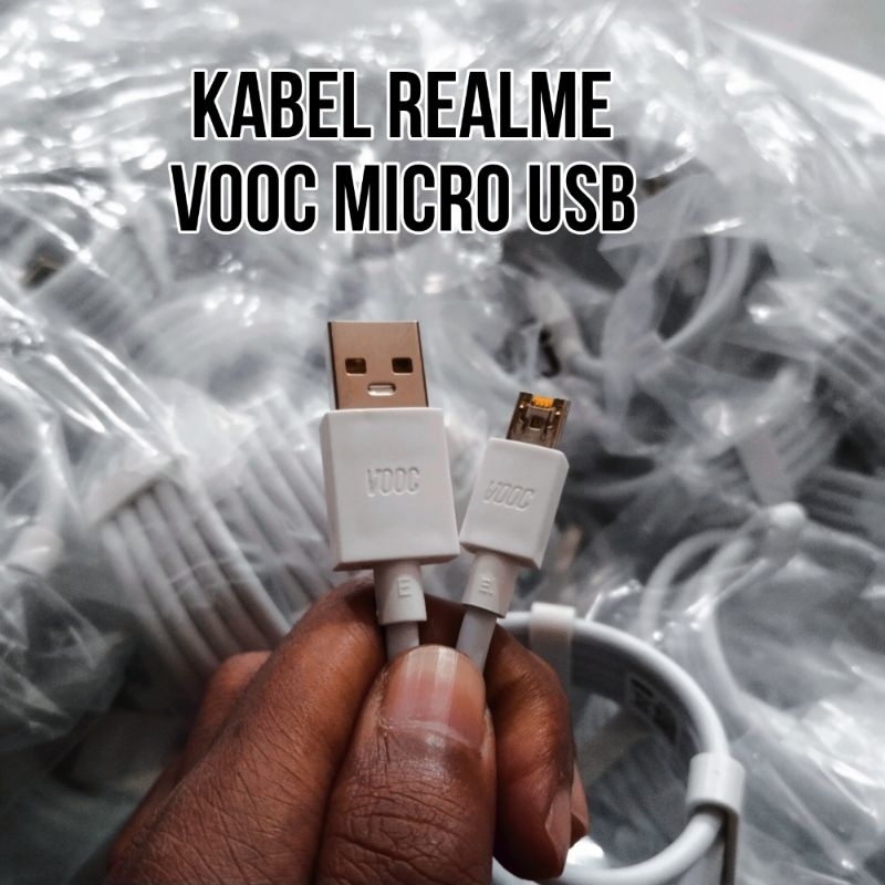 Kabel Data Realme 3 Pro Vooc Fast Charging Micro USB