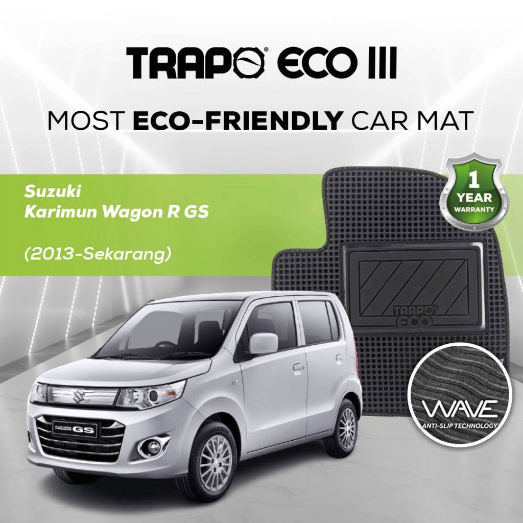 Karpet Mobil Trapo Eco III Suzuki Karimun Wagon R GS (2013-Sekarang)