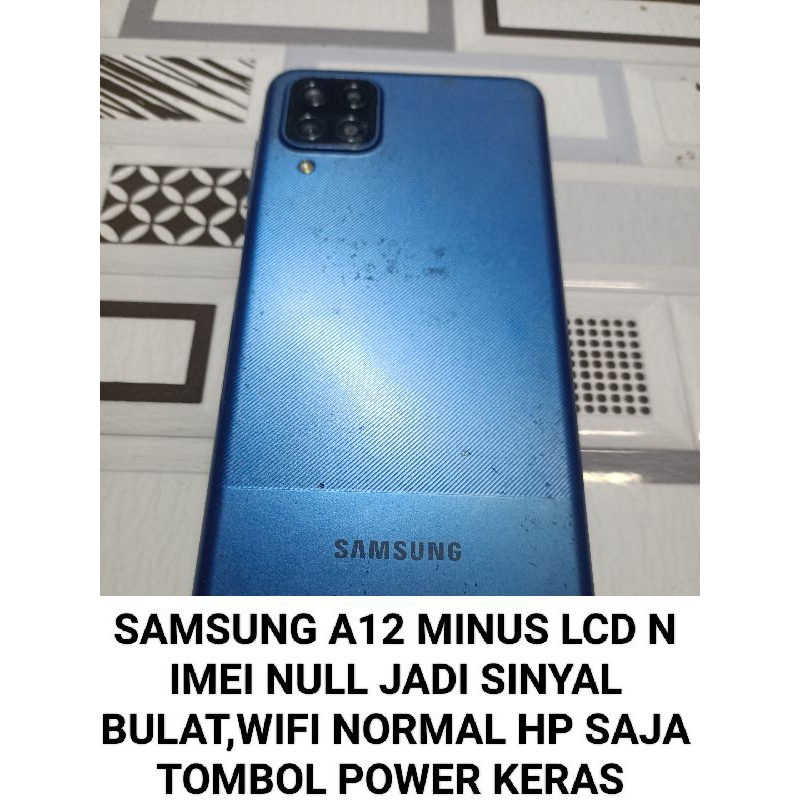 SAMSUNG A12 MINUS LCD