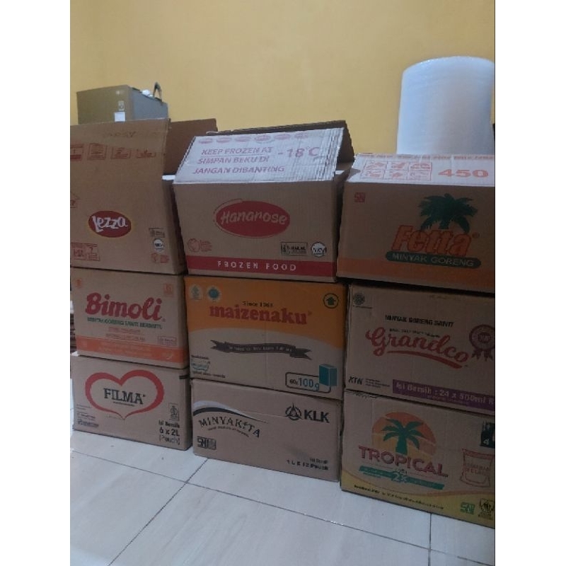 

Kardus Bekas Minyak Buat Paking Murah Meriah