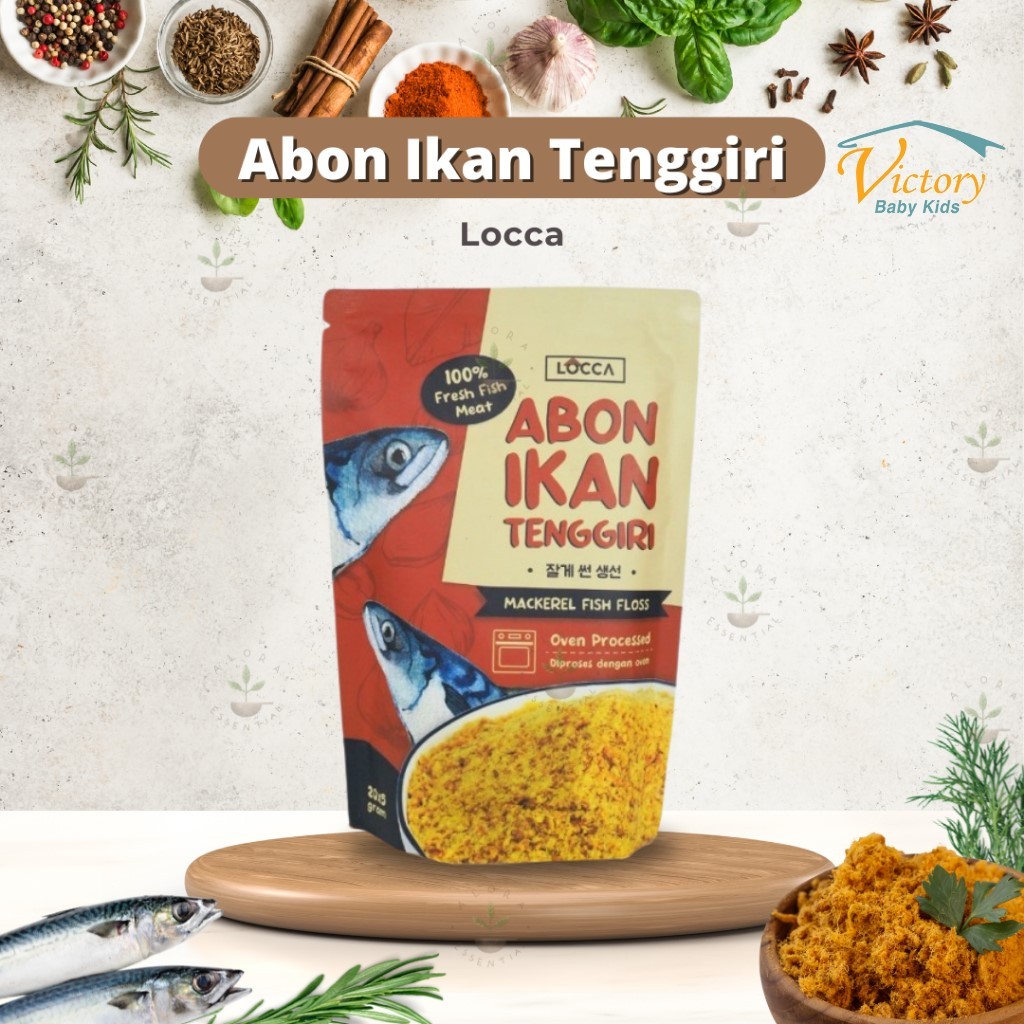 

Locca Abon Ikan Tenggiri 100 gram - Snack Anak - Mpasi Anak - Abon MPASI Anak 100gr