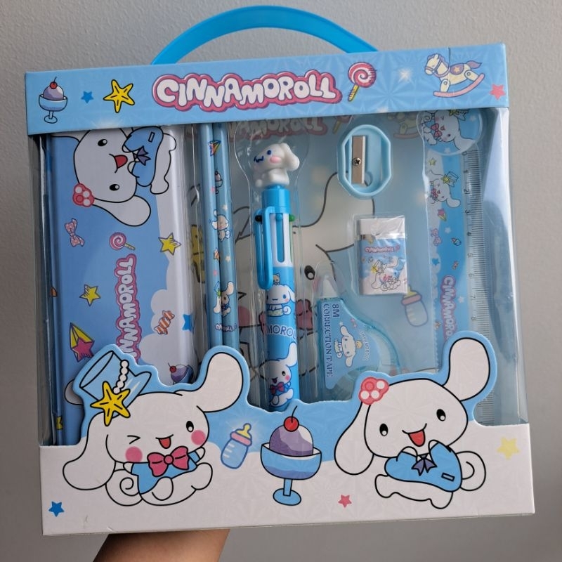 

alat tulis sekolah stationary cinamoroll pulpen tip x set