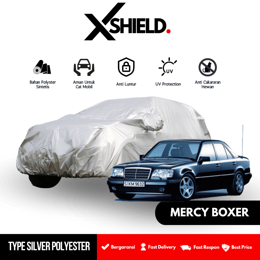Body Cover Mobil MERCY BOXER Tipe Polyester Sarung Mobil MERCY BOXER 280e – XSHIELD.