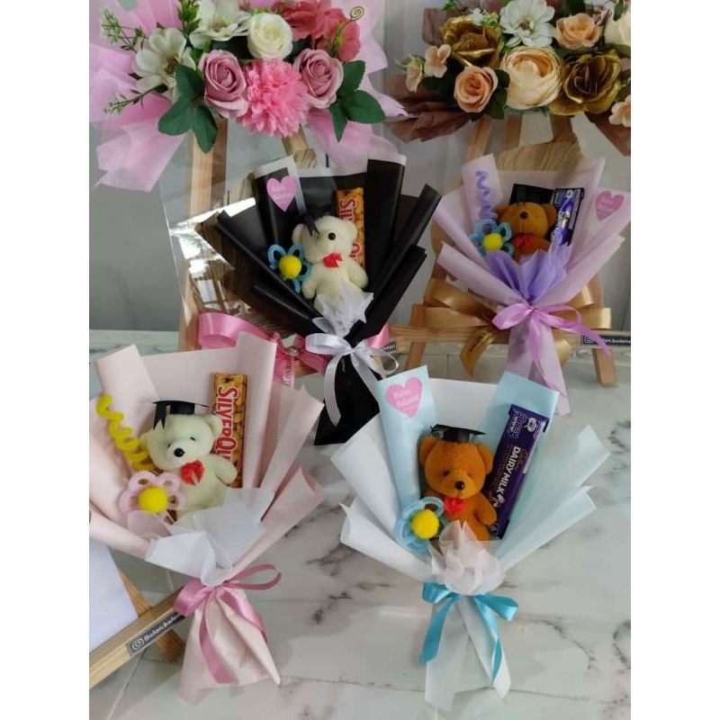 Buket boneka wisuda buket coklat buket wisuda murah
