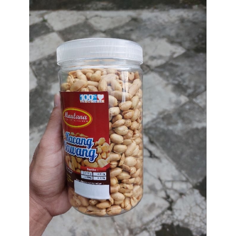 

kacang bawang toples kacang bangkok thailand 500 gr