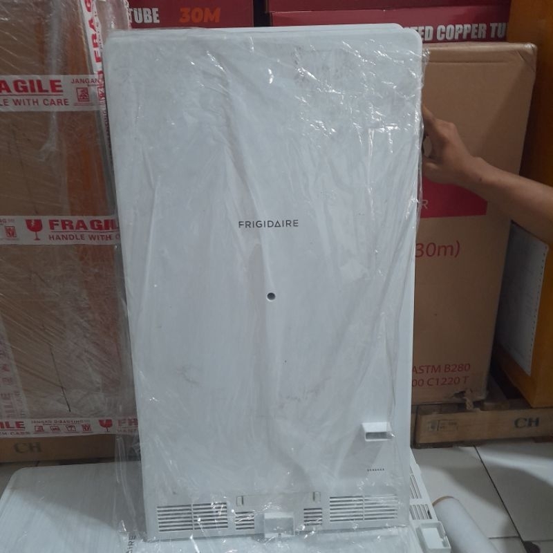 TUTUP FREEZER KULKAS SIDE BY SIDE MIDEA MODEL HC-689WE NEW ORIGINAL