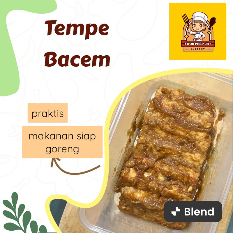 

Tempe Bacem Siap Masak