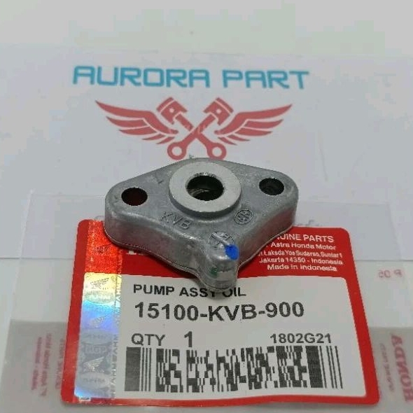 Pompa Oli Pump Assy Oil Honda Beat Scoopy Spacy Vario 110