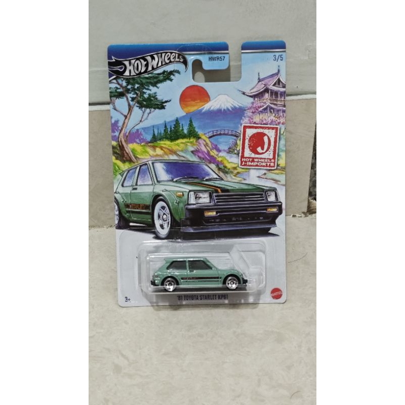 Hot Wheels Starlet J-Import edition