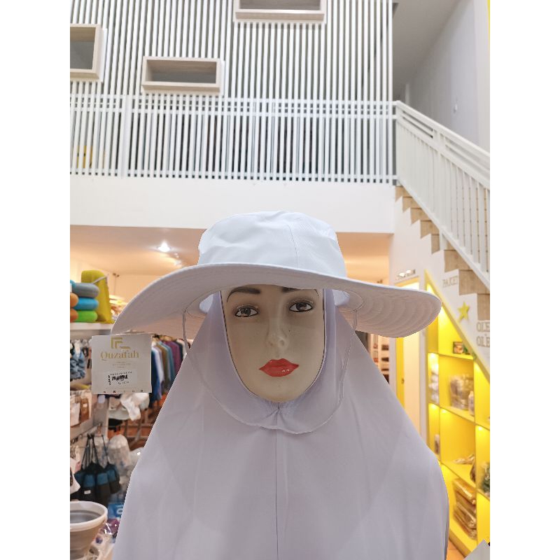 Topi Haji Wanita Bundar