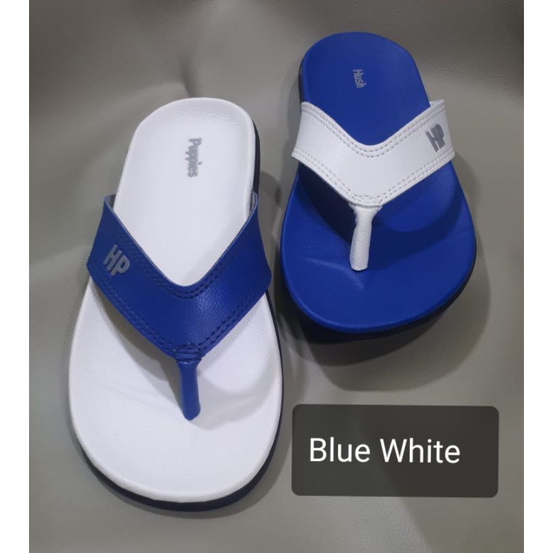 Sandal Jepit Pria Hush Puppies Biru Putih