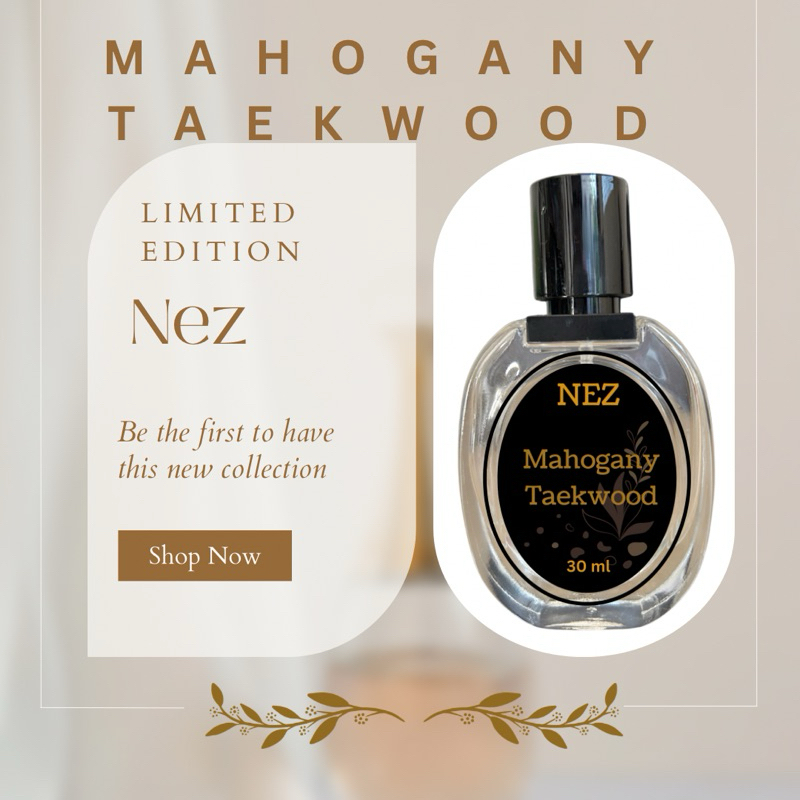 Parfum Pria Mahogany Taekwood by Nez