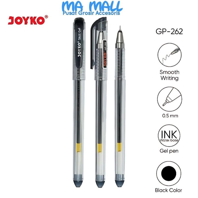 

Gel pen Joyko GP 262 Skill Gel A104 Pulpen Joyko Cair