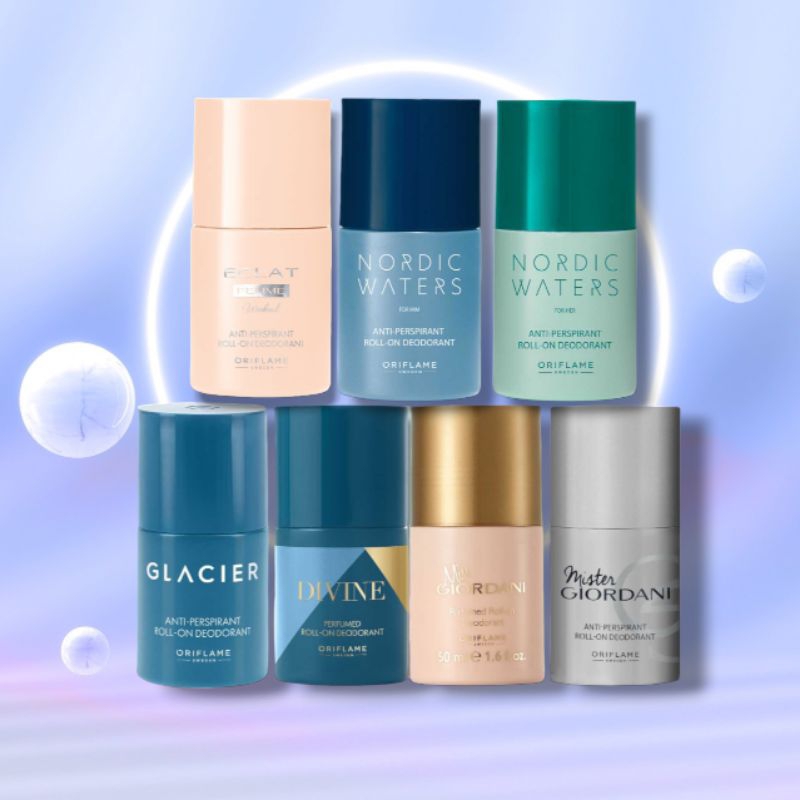 Giordani Gold Original Roll on / Mister Giordani Roll on / Glacier Deodorant Roll on / Divine Roll o