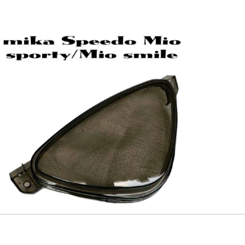 KACA MIKA SPEEDOMETER KILOMETER MIO SPORTY MIO SMILE HITAM SMOKE