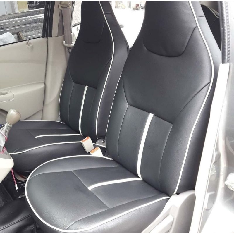 sarung jok mobil Datsun GO + panca full 3 baris jok mobil
