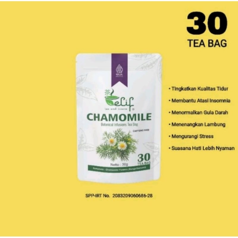 

CHAMOMILE TEA TEH BUNGA CHAMOMILE BANTU ATASI SULIT TIDUR