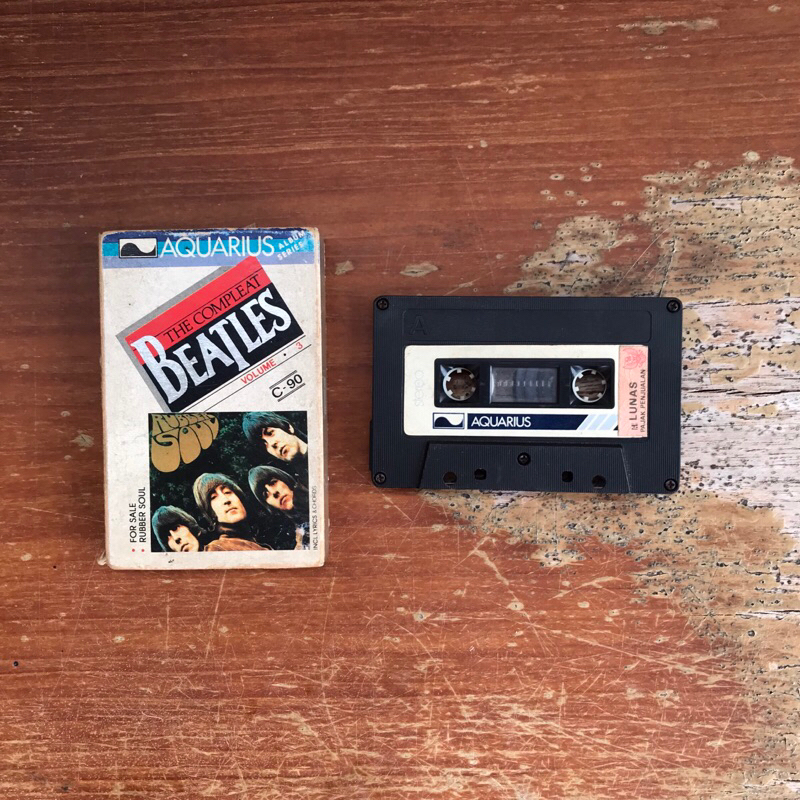Kaset Pita The Beatles - Compleat Vol. 3 (Album Beatles for sale, Rubber soul)