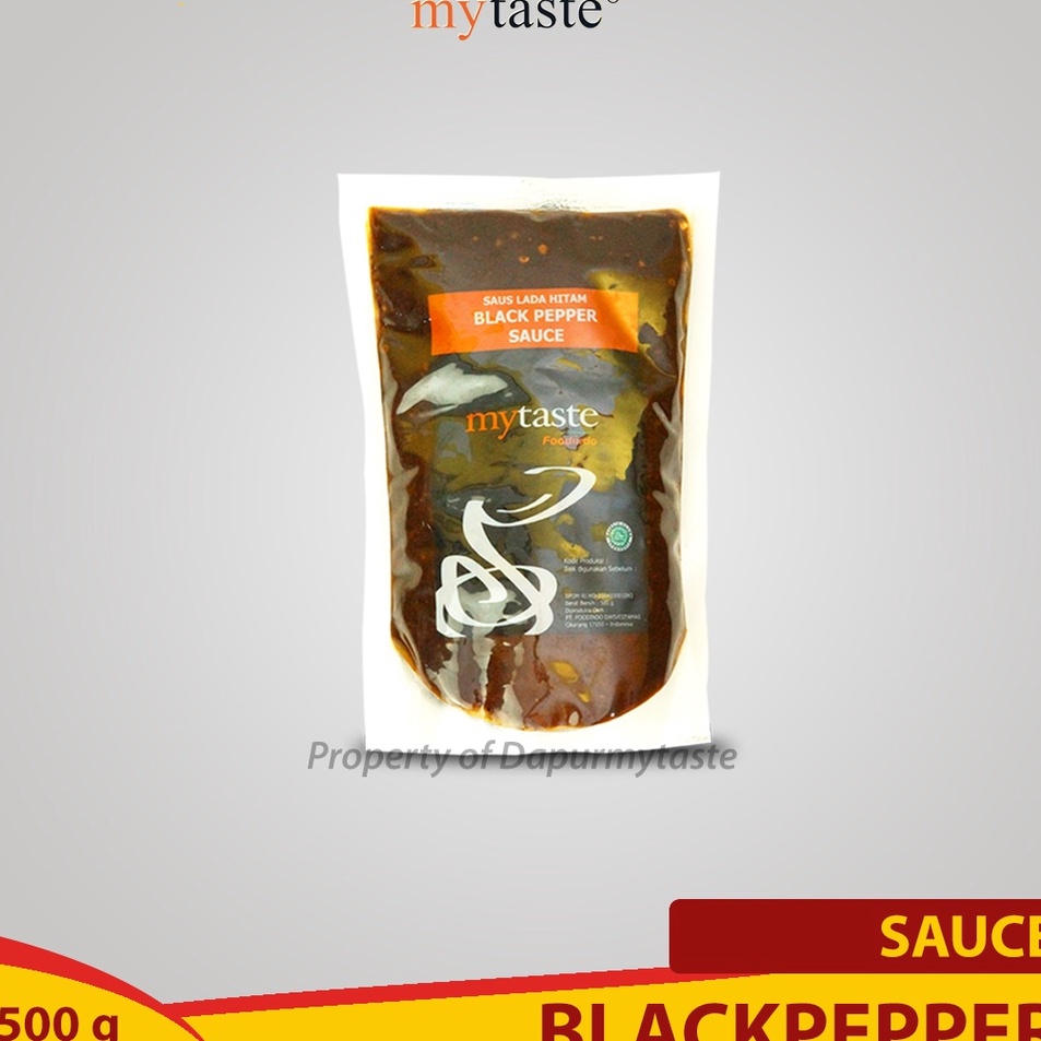 

zwReady Stock My Taste Blackpepper Sauce saus lada hitam 5 Gram B92