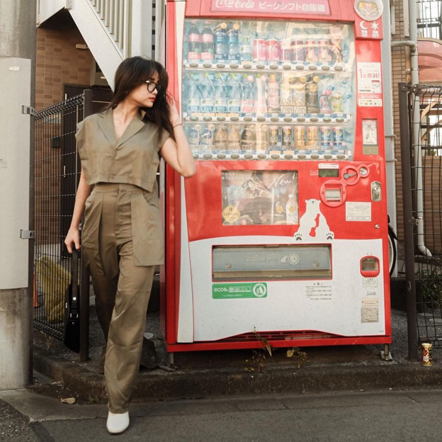 Fuji One Set Rompi Celana Wanita Katun Drill