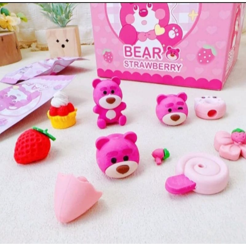 

Paket Usaha Penghapus Mistery Lotso 1 Box Isi 32 Pcs Penghapus Unik Alat Tulis Sekolah Grosiran