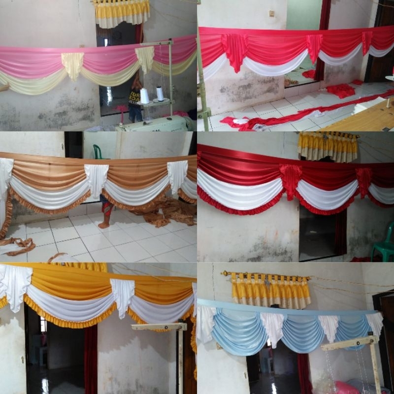 Rumbai tenda, poni tenda permeter model mayang