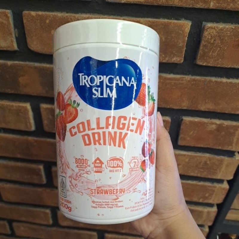 

Tropicana Slim Colagen Drink Strawberry