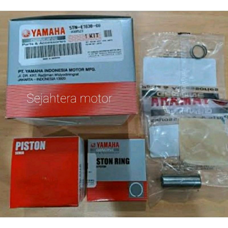 Piston KIT asli YAMAHA JUPITER Z / VEGA R NEW 5TN-E1630-00, 5TN-E1630-10, 5TN-E1630-20