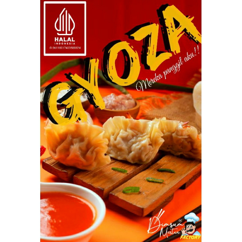 

PALING DI SUKAI‼️PUSAT PRODUKSI DIMSUM INDONESIA‼ GYOZA UDANG JUMBO SUPER PREMIUM (ISI 25PCS)‼️