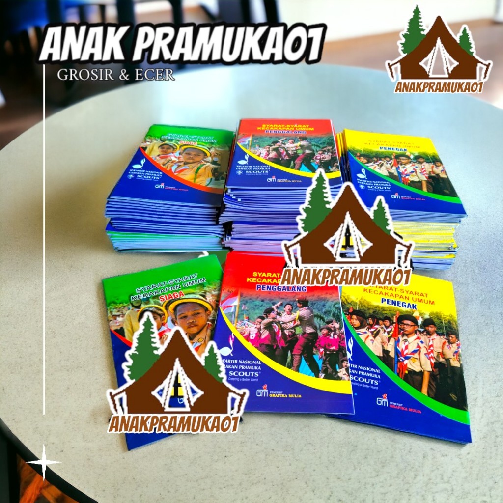 

1 pack buku sku Pramuka isi 200 biji