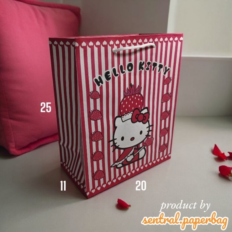 

paperbag karakter hellokitty salur uk 20x11x25