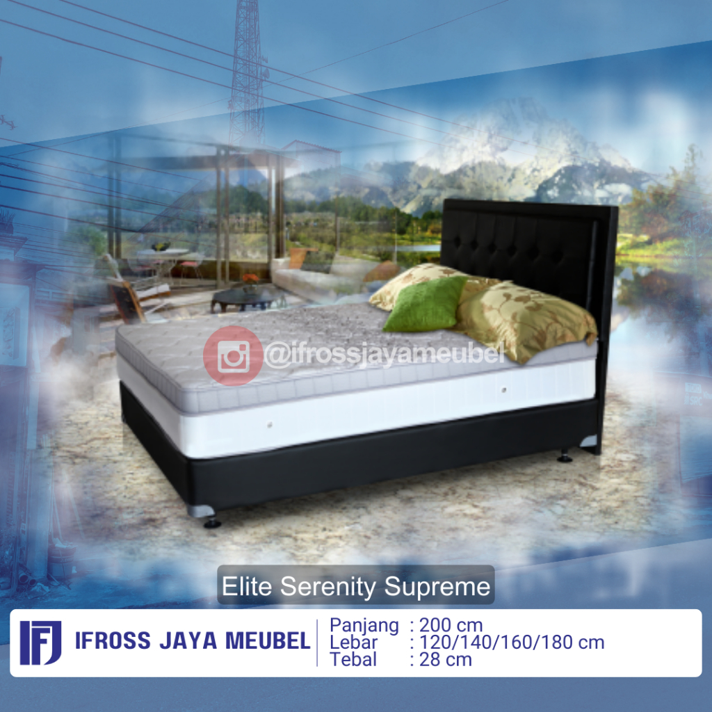 Kasur Spring Elite Serenity Supreme