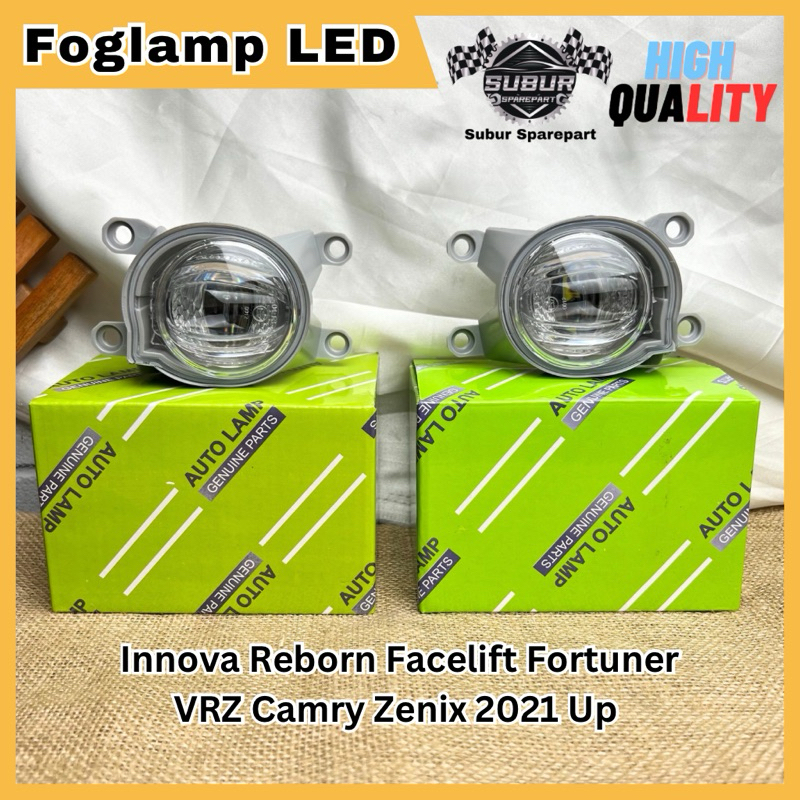 FogLamp LED Innova Reborn Facelift Fortuner VRZ Camry Zenix 2021 UP Original