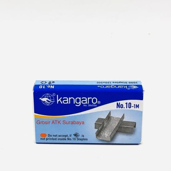 

STAPLES KANGARO NO.10 / Isi Staples Steples Hektek Kangaro No. 10 / 10-1M Kualitas Seperti MAX Murah