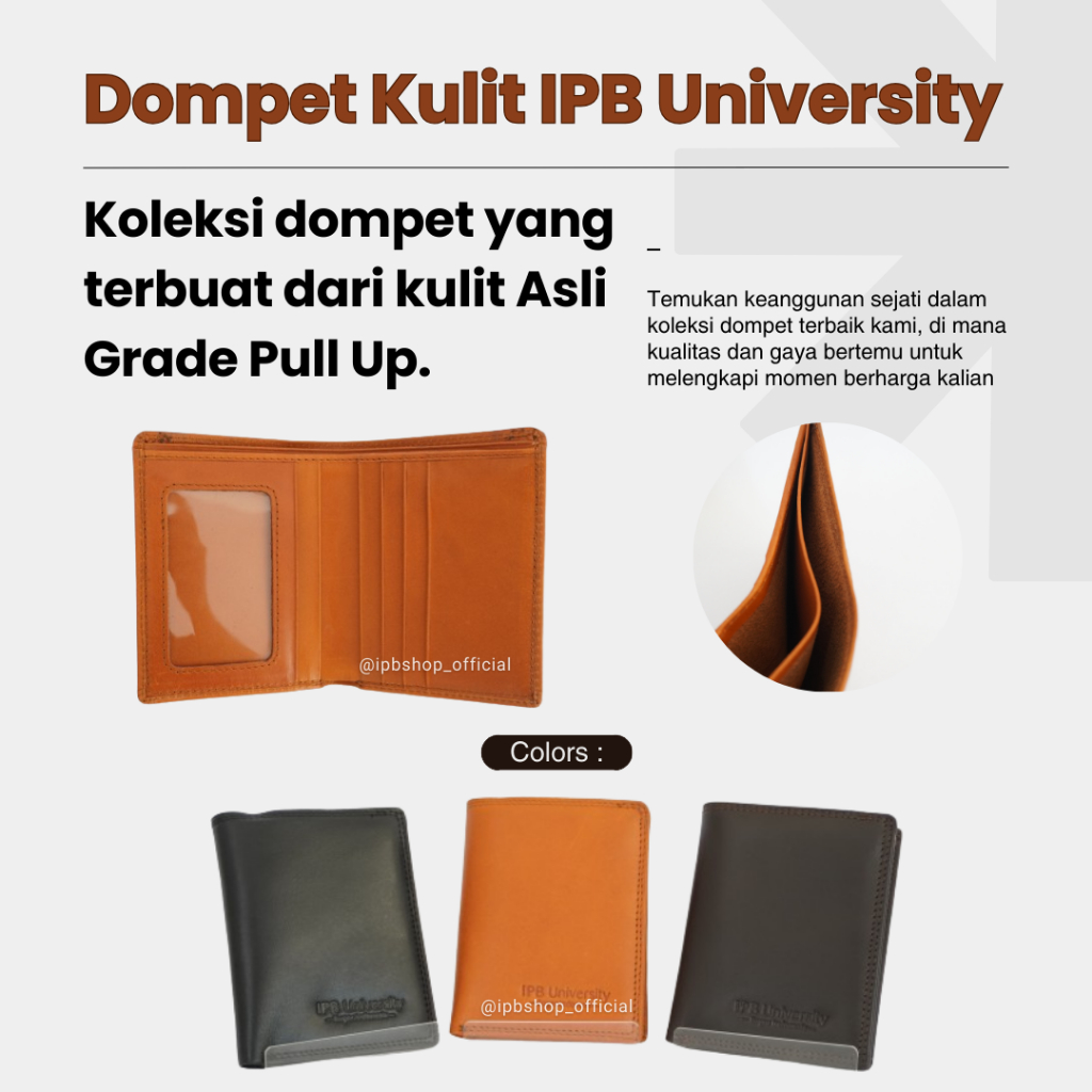 Dompet Kulit IPB University