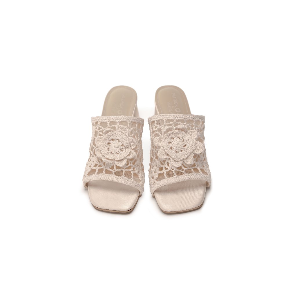 Patrick Owen Pruinosa Ecru Sandals