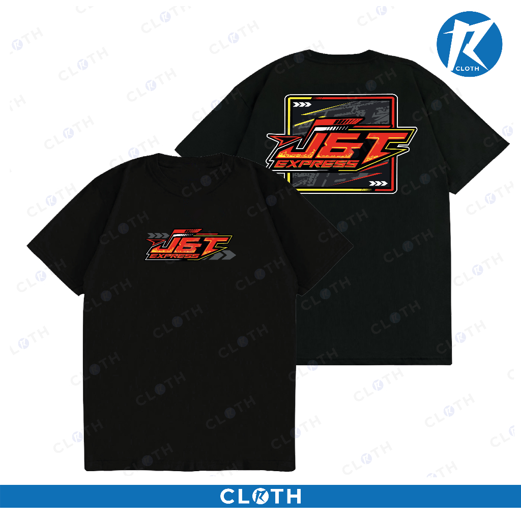 Tshirt Kaos J&T Express JNT Paket Ekspedisi Kurir Premium Quality 24s