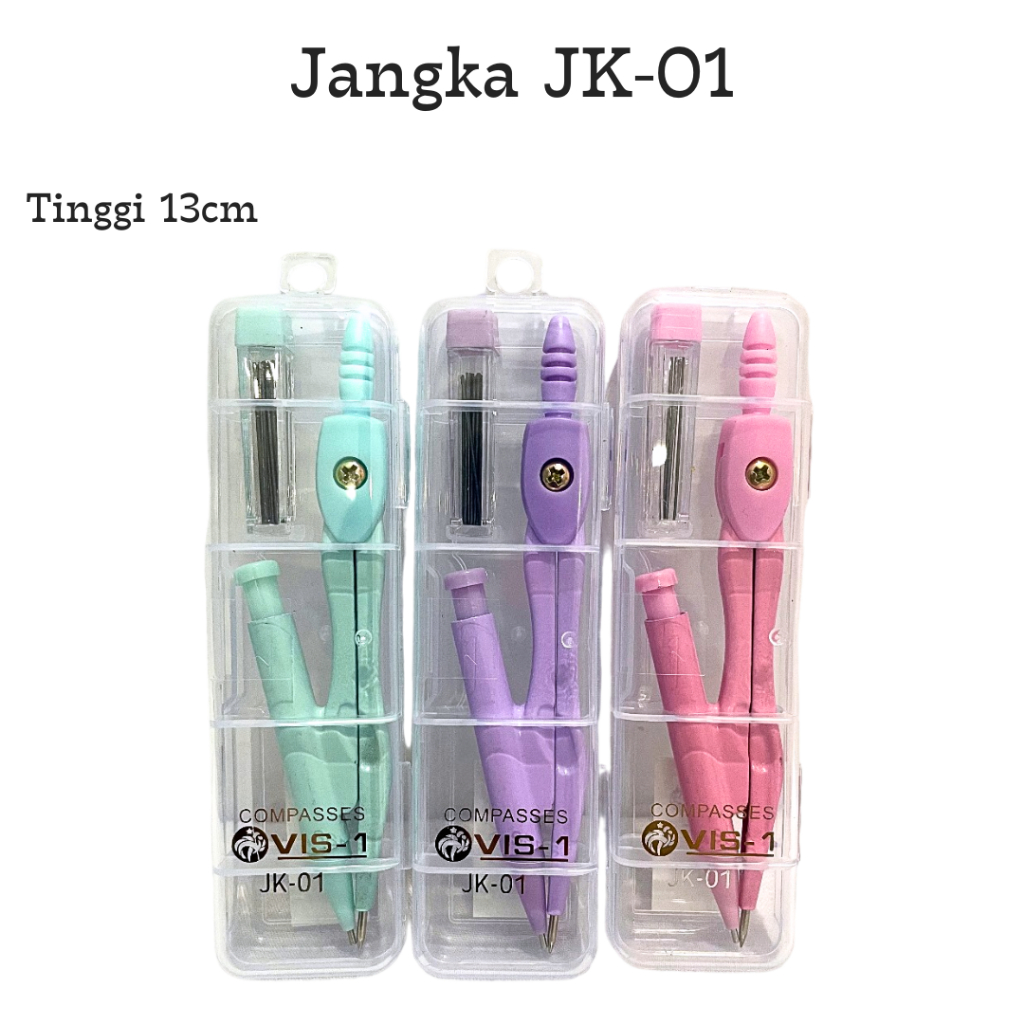 

VIS-1 Jangka Besi Mechanical / Jangka Sekolah Besi Murah JK-01