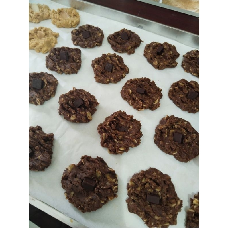 

Cookies oatmeal Rasa Coklat