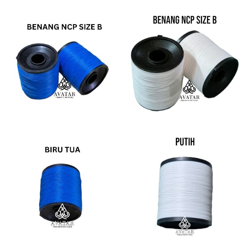 BENANG WRIPING NCP ROLL KECIL SIZE B DAN  IKAT ASISST HOOK