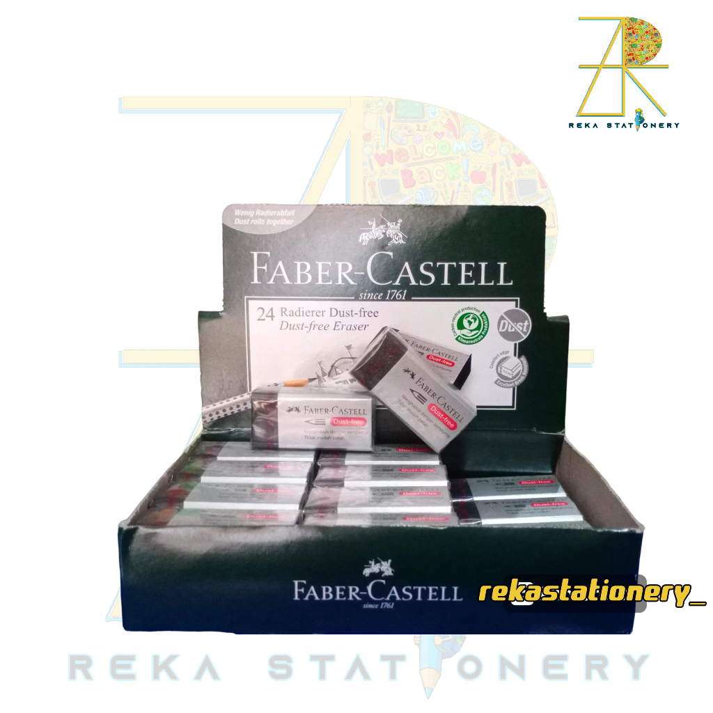 

Penghapus Faber Castell - Ideal untuk Sekolah dan Kantor, Harga per Pcs