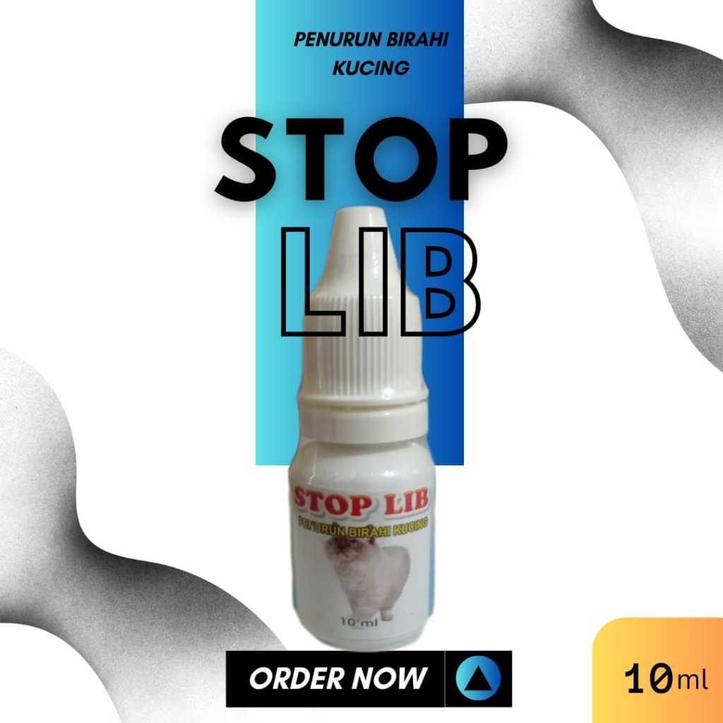 STOP LIB KUCING / vitamin birahi kucing / vitamin birahi kucing jantan / penurun birahi kucing
