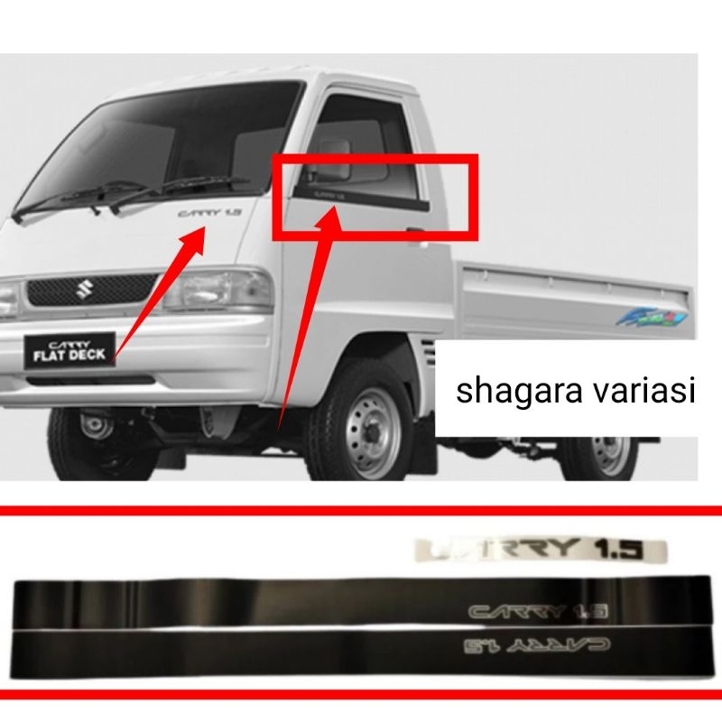 stiker futura 1.5 bagian pintu dan depan / stiker pintu mobil Futura / stiker kabin futura
