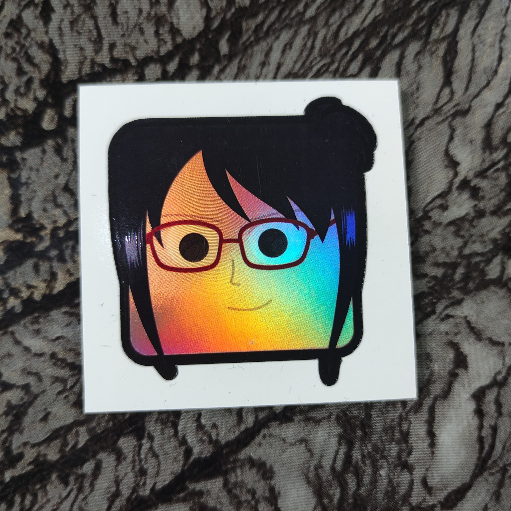 

Stiker Hologram One Piece Tashigi Square