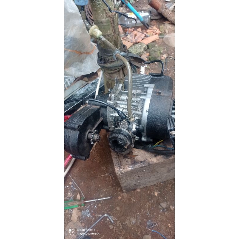 mesin mini trail 2tak