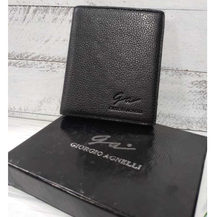 Dompet pria kulit lipat buku 3 dimensi G A