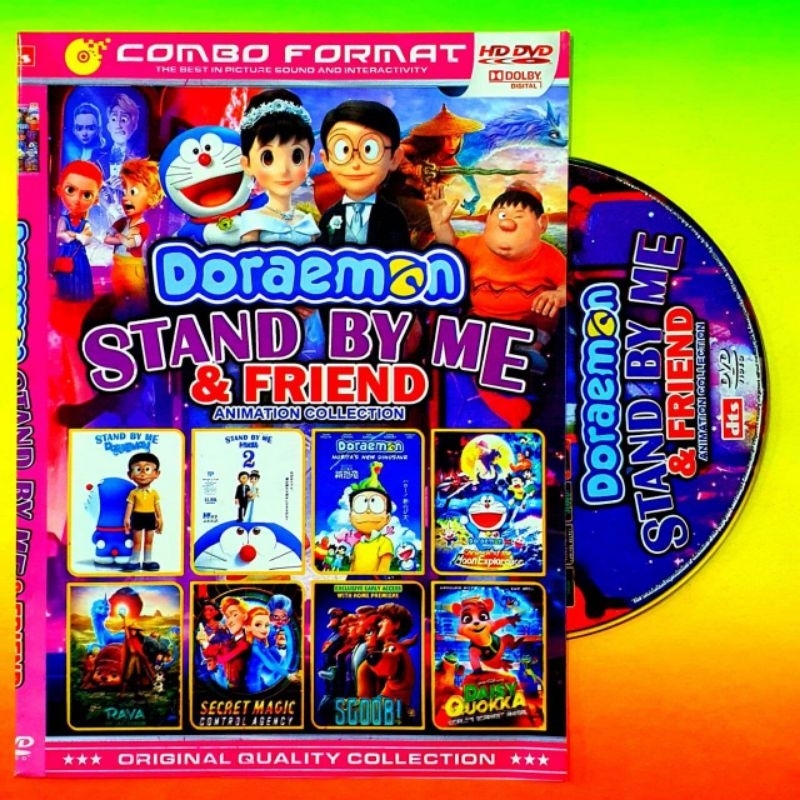 KASET FILM ANAK ANAK TERBARU KARTUN DORAEMON STAND BY ME AND FRIENDS
