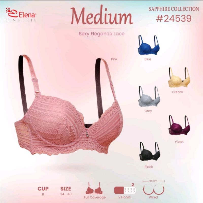 Elena Bra 24539 BH ELENA BERBUSA BERKAWAT CUP B KAIT 2
