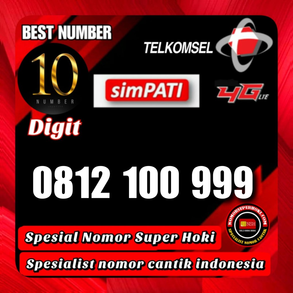 NOMOR CANTIK TELKOMSEL SIMPATI 10 DIGIT_999