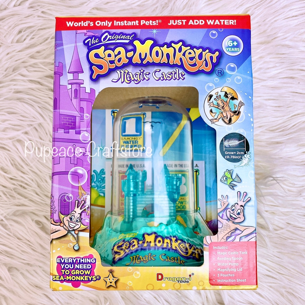 READY STOCK Sea Monkey Magic Castle New Original seamonkey
